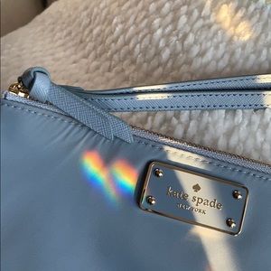 KATE SPADE adorable *brand new* baby blue clutch